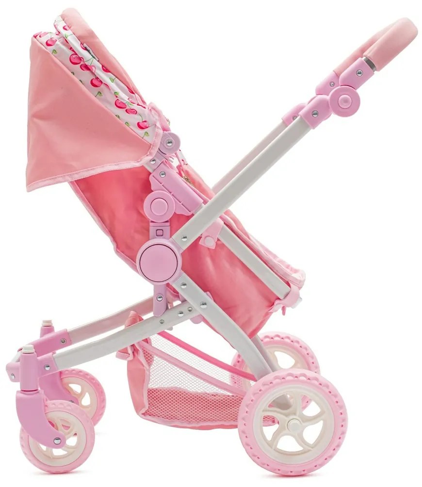 Wózek dla lalek Baby Mix 2w1 Sophie różowy, 63,5 x37 x 63,5 cm