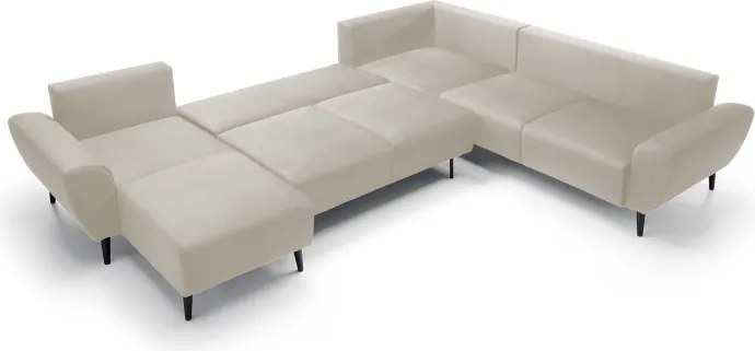 Narożnik BOSCO XL zestaw z elektryczną funkcją regulacji tkanina Monolith 02 Beżowy WERSAL