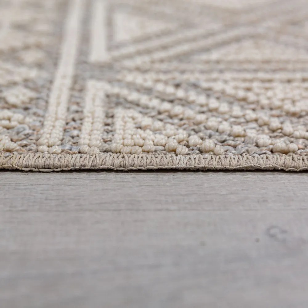 Szaro-beżowy chodnik odpowiedni do prania 58x230 cm Lucia – Flair Rugs