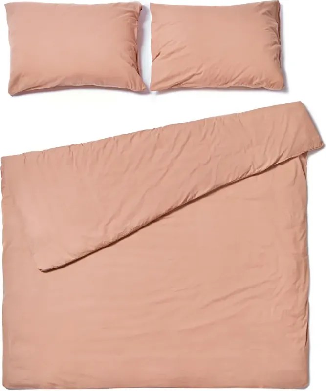 PrzytulneMieszkanie.pl PrzytulneMieszkanie.pl Bawełniana pościel CALMORA pudrowy róż Rozmiar pościeli: 70 x 90 cm | 140 x 220 cm