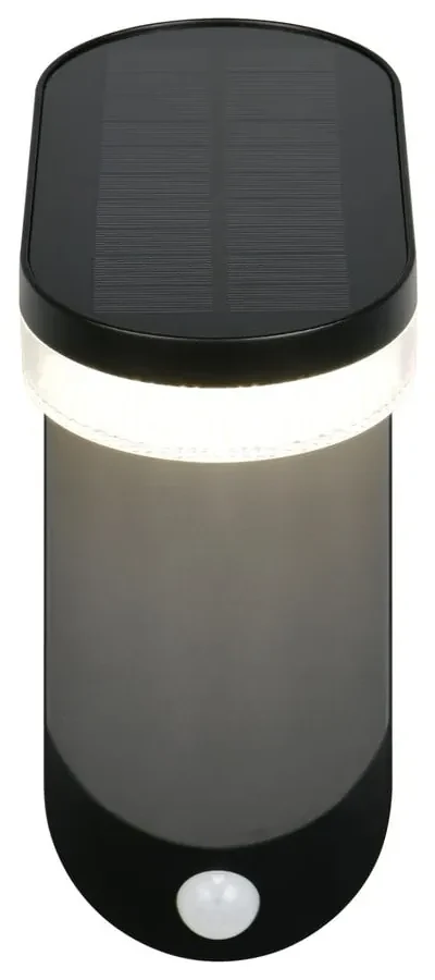 Zewnętrzna solarna lampa ścienna LED (wysokość 26 cm) Lagoas – Trio