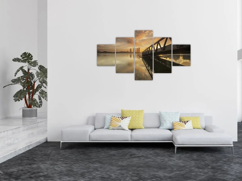 Obraz molo (125x70 cm)
