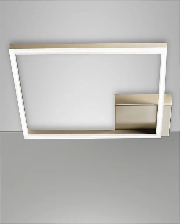 BARD nowoczesna lampa sufitowa LED 39W matowe złoto 3394-61-225 Fabas Luce