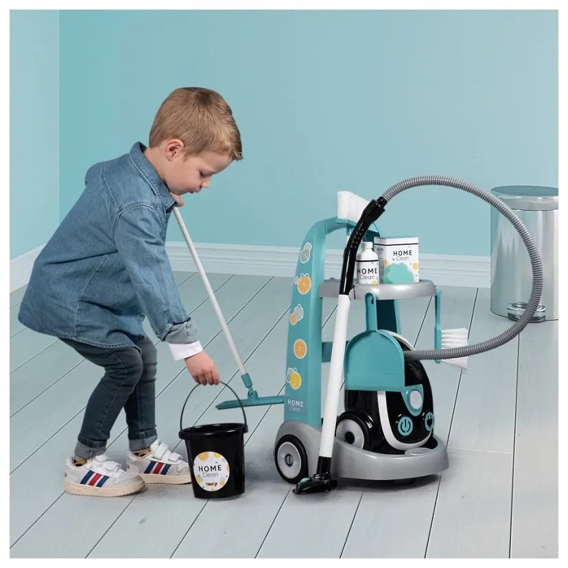 Smoby wózek do sprzątania z odkurzaczem