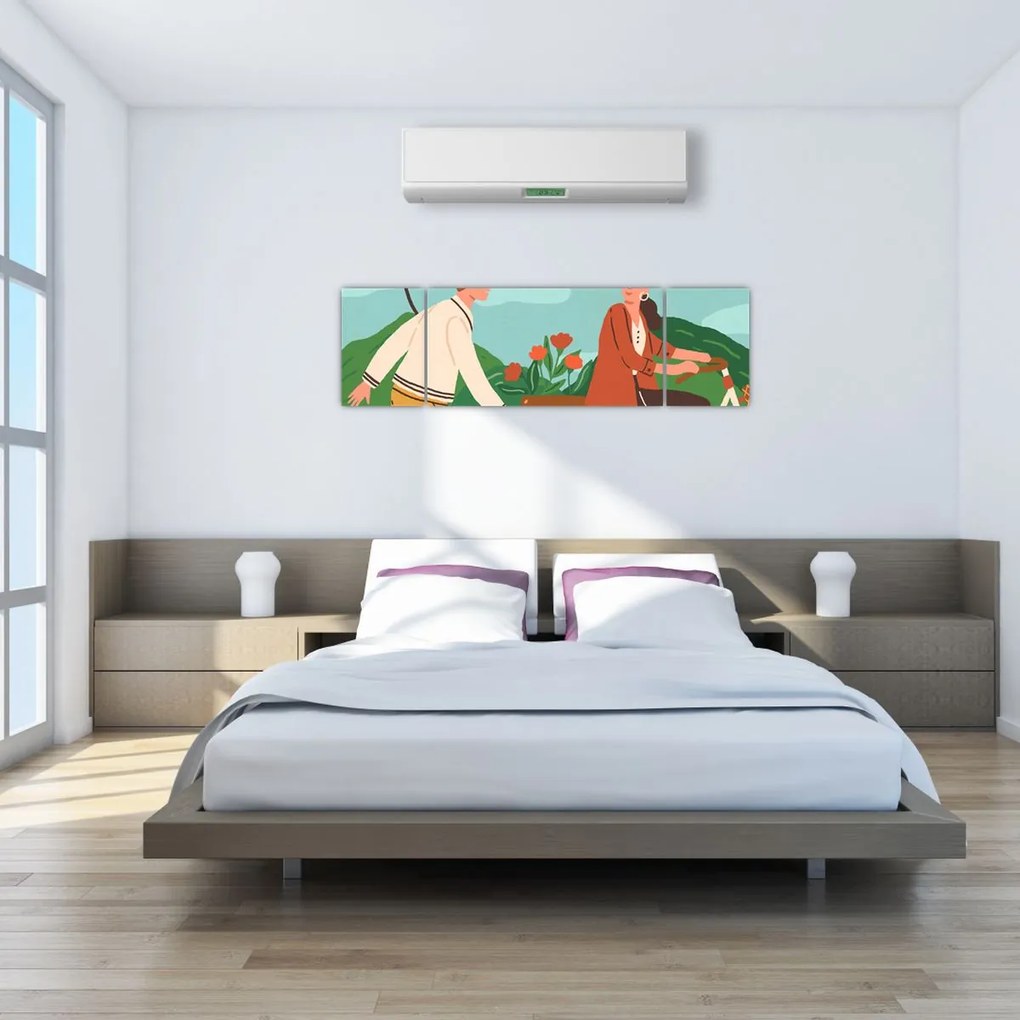 Obraz - Piękny dzień (170x50 cm)