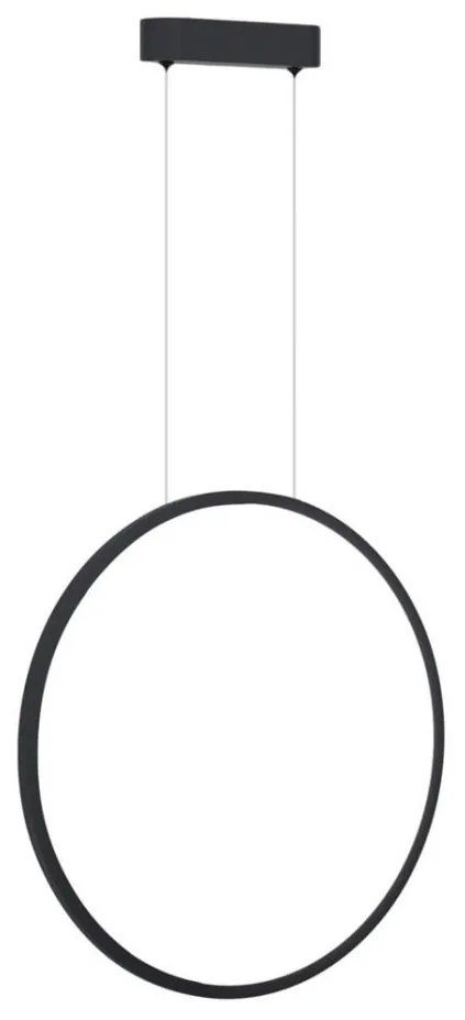 Lampa LED SATURNO LED/28W/230V pr. 50 cm IP44 antracyt