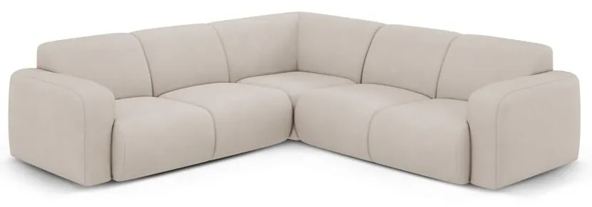 Beżowy narożnik (strona zmienna/w kształcie litery L) Molino – Micadoni Home