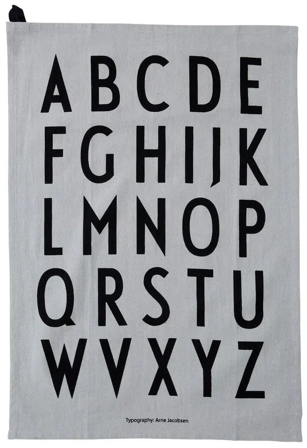 Bawełniane ścierki zestaw 2 szt. 40x60 cm – Design Letters