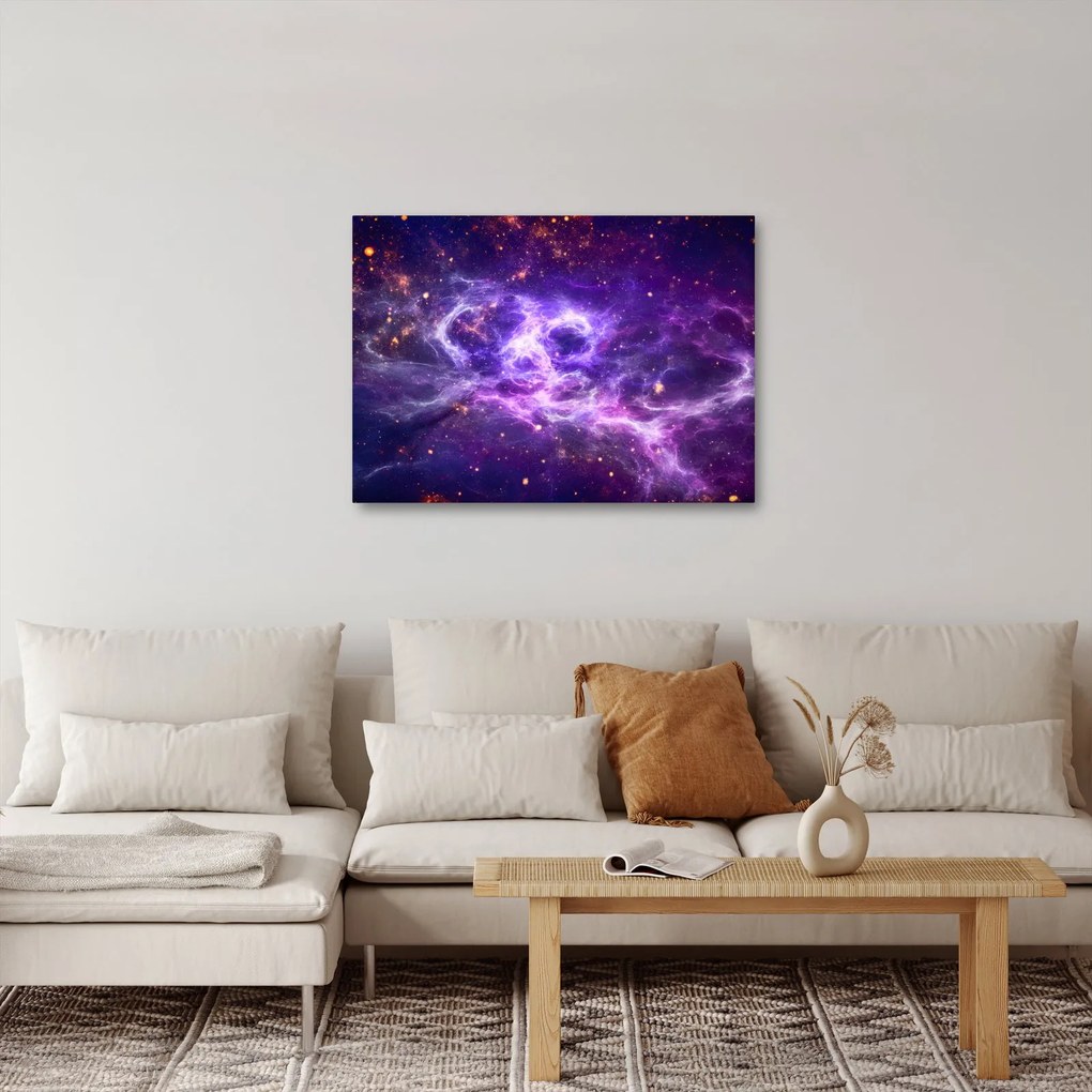 Obraz - Purple Universe (70x50 cm)