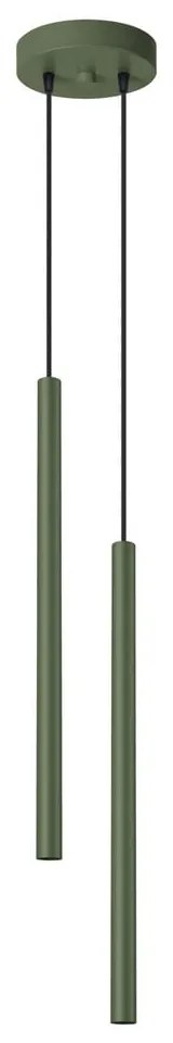 Zielona lampa wisząca ø 15 cm Fideus – Nice Lamps