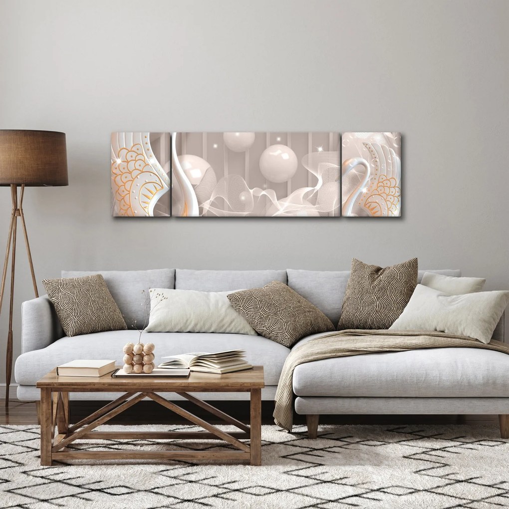 Obraz - Przeklęte łabędzie (170x50 cm)