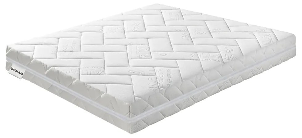 Twardy/średnio twardy sprężynowy materac dwustronny 180x200 cm Comfort Flow – BENAB