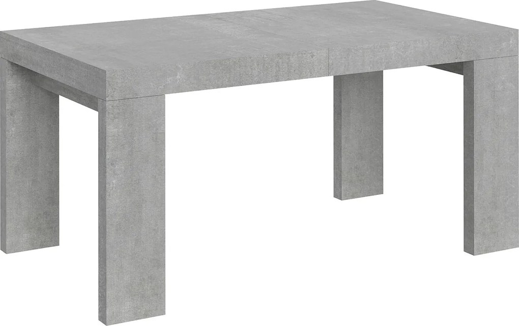 Stół rozkładany 160/264x90 cm Roxell cementu