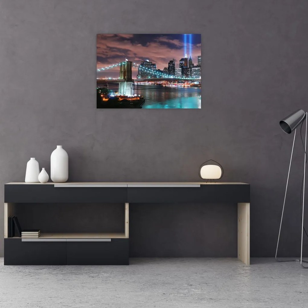 Obraz - Nowy Jork, Manhattan (70x50 cm)