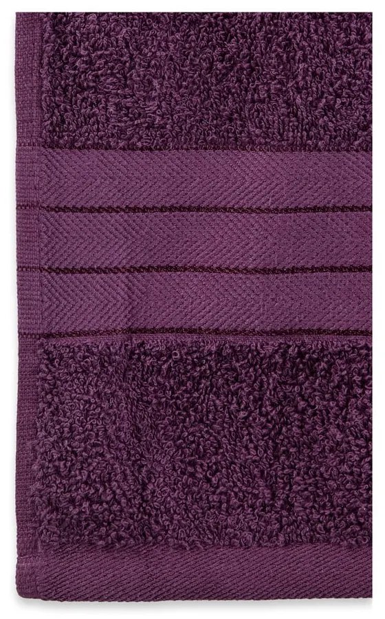 Bordowe bawełniane ręczniki kąpielowe frotte zestaw 2 szt. 70x140 cm – Good Morning