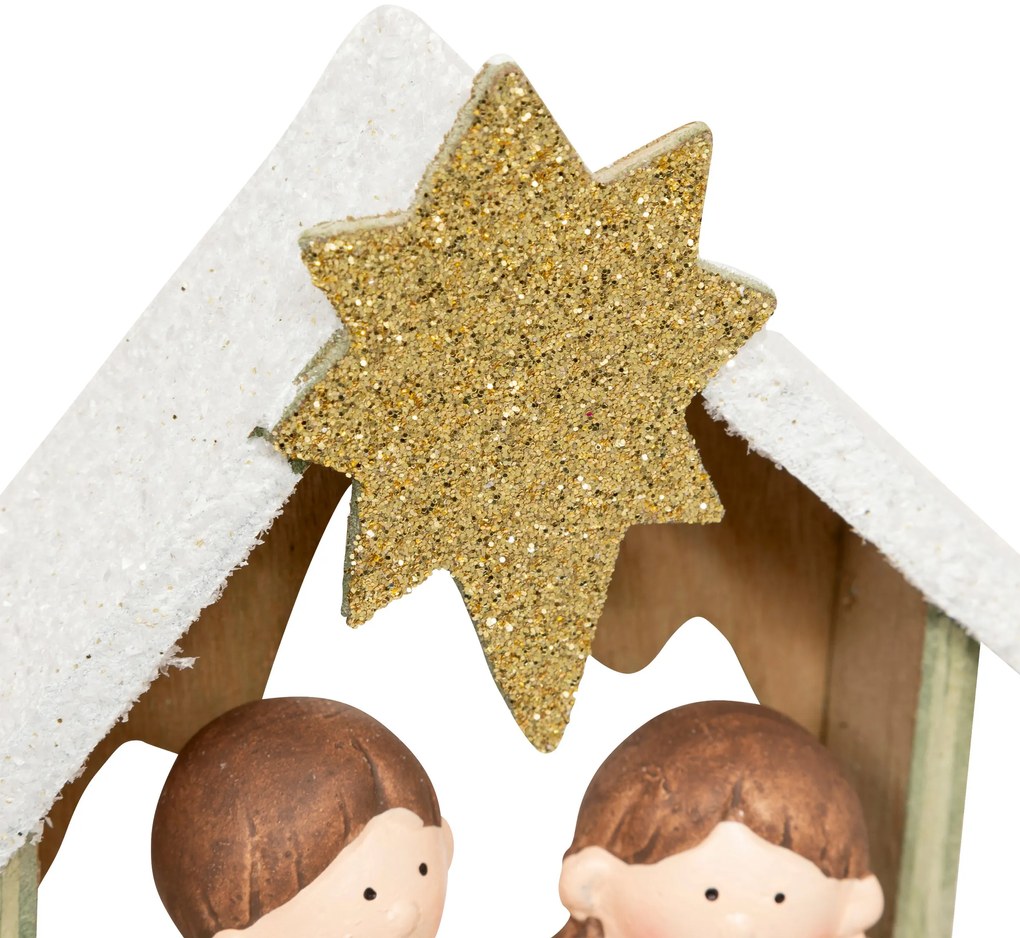 Szopka bożonarodzeniowa, 15 cm