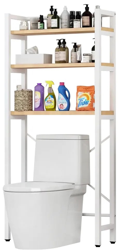 Półka nad toaletą BELRAM, dąb