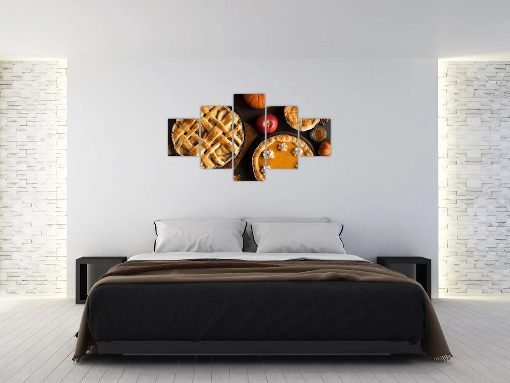 Obraz - Ciasto dyniowe (125x70 cm)