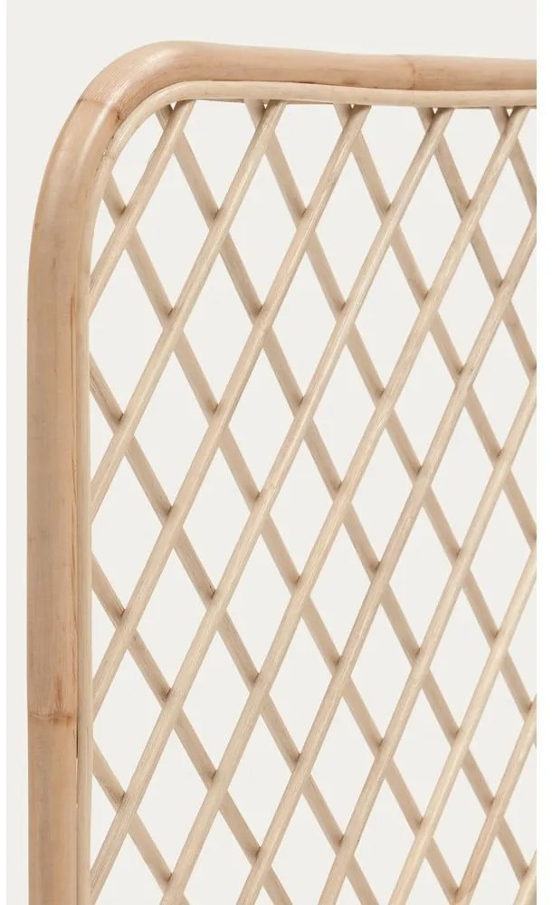 Rattanowy zagłówek w naturalnym kolorze 90x110 cm Citlalli – Kave Home