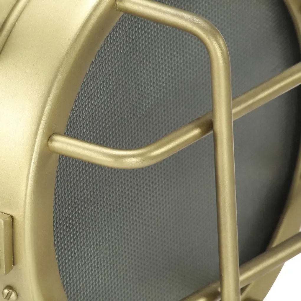 Brązowa lampa stojąca retro z drewna mango - 5X EX191 C3-L92
