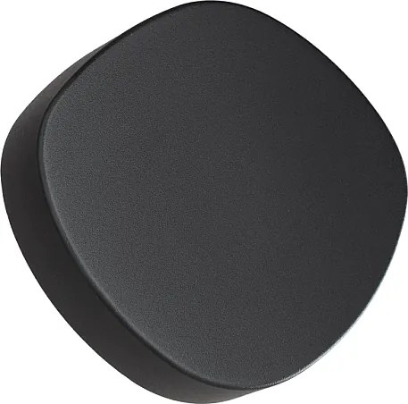 Kinkiet LED Zafferano Ciottolo IP54 7W 890lm 3000K w kolorze ciemnoszarym aluminium