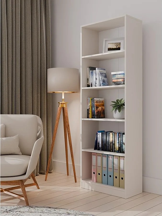 Regał Onyx R60 | Kaszmir |60x30x182 cm |  Książki Zabawki Segregatory