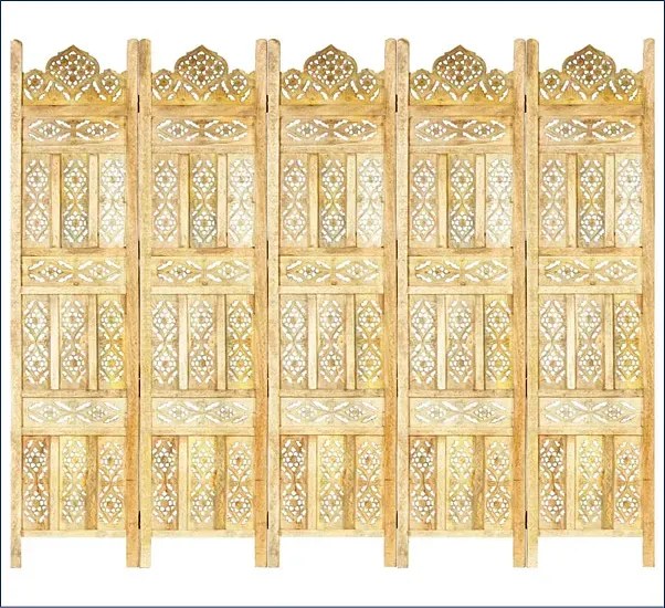 Parawan z litego drewna mango L3-F62