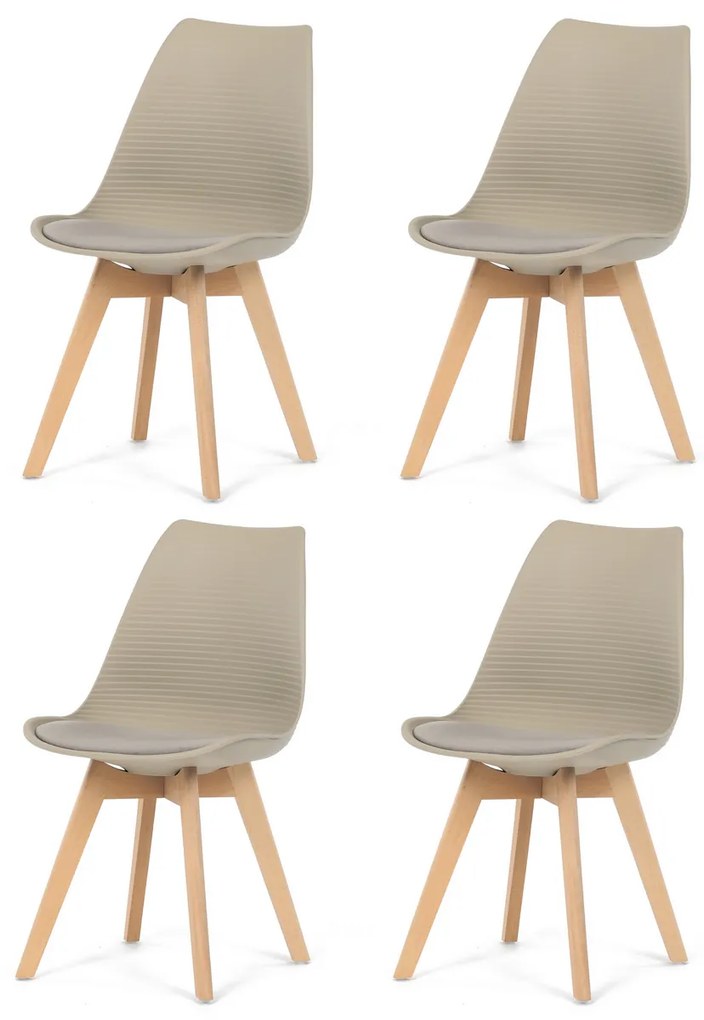 Zestaw krzeseł do jadalni CT-X7055 CAP, 4 szt.