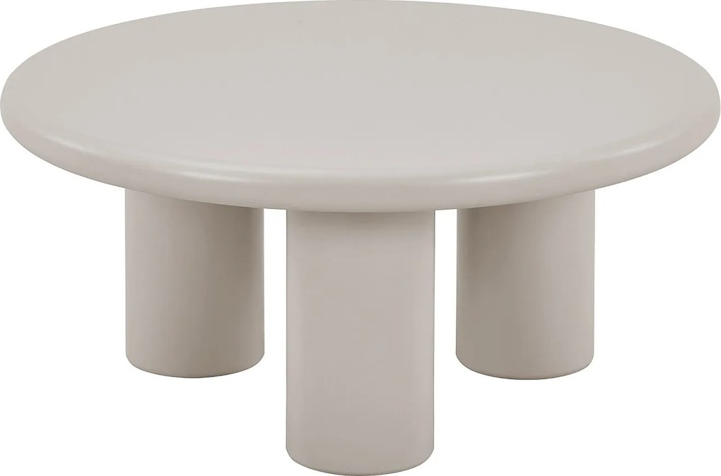 Stolik kawowy MDF - Beżowy - MARELNA