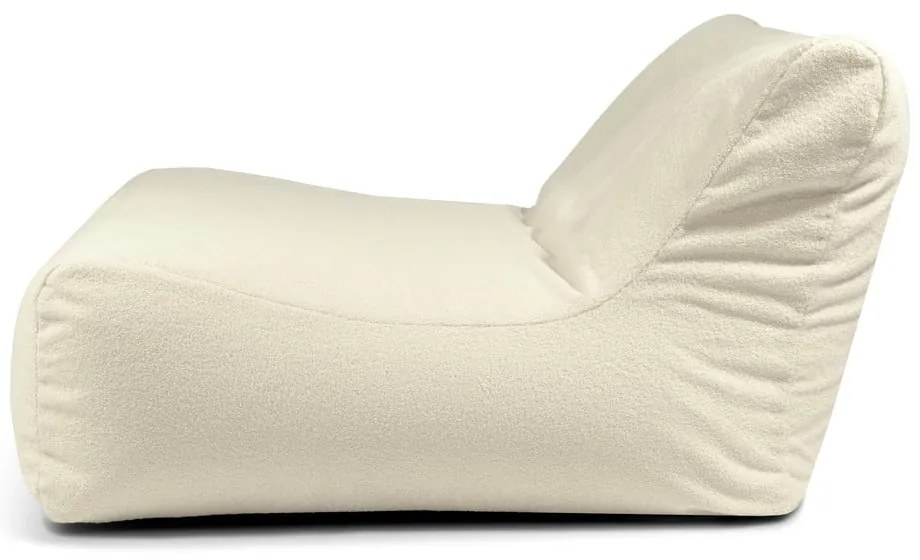 Brązowy worek do siedzenia z materiału bouclé Sofa Lounge – SLOWDOWN