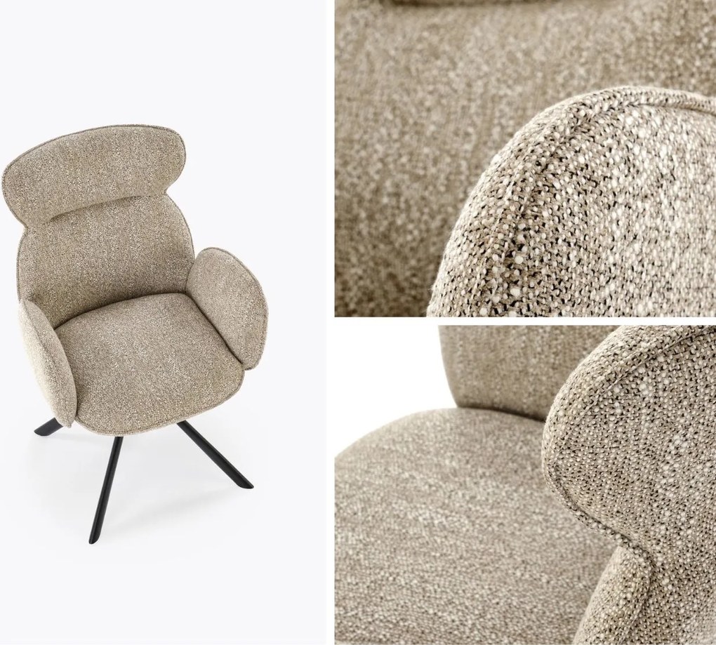 Krzesło jadalniane z funkcją obracania K571 Halmar