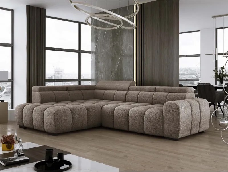 Narożnik BULL L Lewostronny z Elektryczną Regulacją EDEN 04 WERSAL