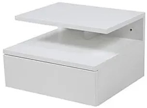 Biała designerska szafka nocna S7-P03