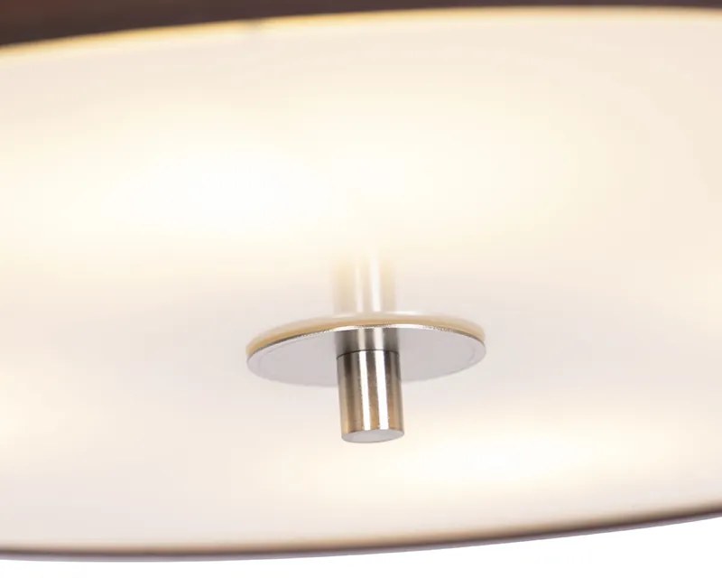 Rustykalna lampa sufitowa brązowa 50 cm - DrumWiejski/ Rustykalny / Vintage Oswietlenie wewnetrzne