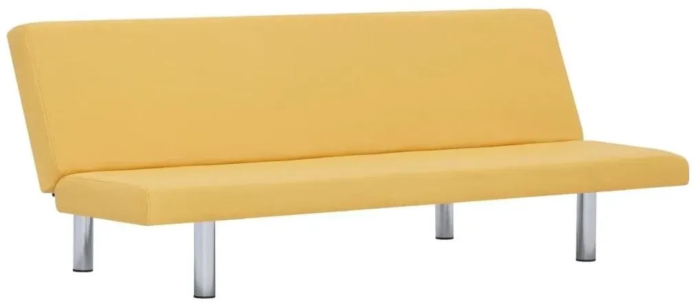 Sofa tapicerowana Melwin 2X – żółta