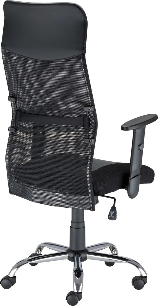 Krzesło biurowe Topline siatkowe, zgodne z normą BHP