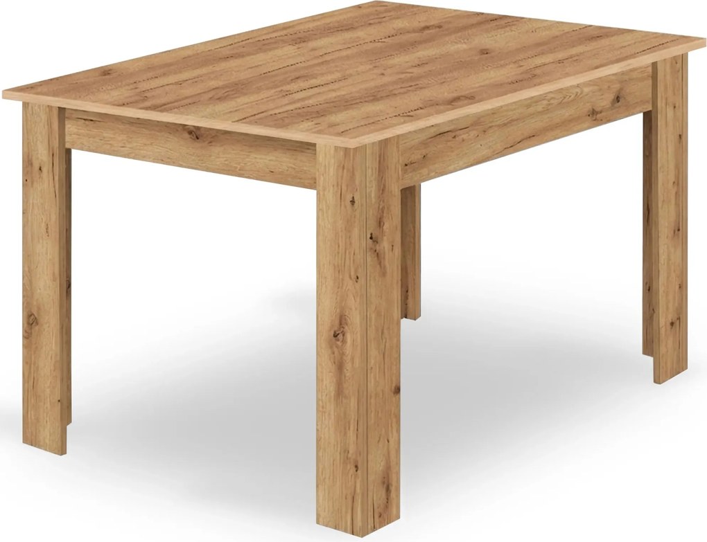Prostokątny minimalistyczny stół kuchenny dąb craft P5-H23