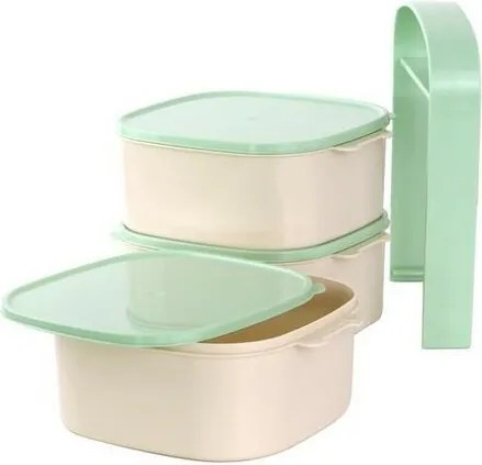 Trojak plastikowy, 3x 1 l, mix  kolorów