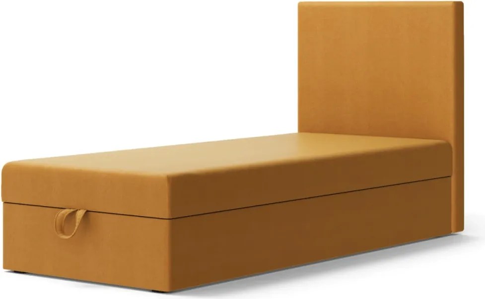 Łóżko kontynentalne Ares Mini - Powierzchnia spania: 90x200 cm