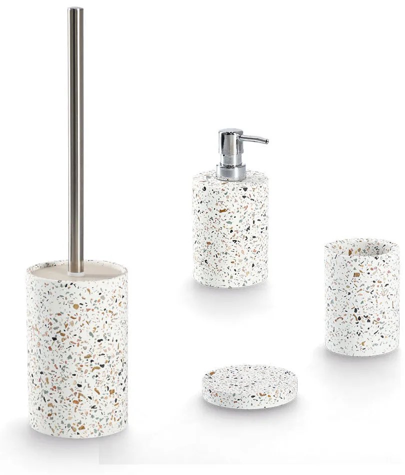 Kubek na szczoteczki TERRAZZO, Ø 8,2 cm