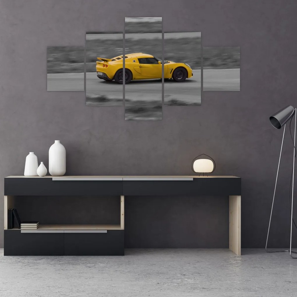 Obraz - Szybki samochód (125x70 cm)