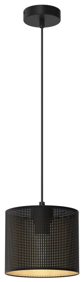 Lampa LOFT SHADE 1xE27/60W/230V pr. 18 cm czarno-złota