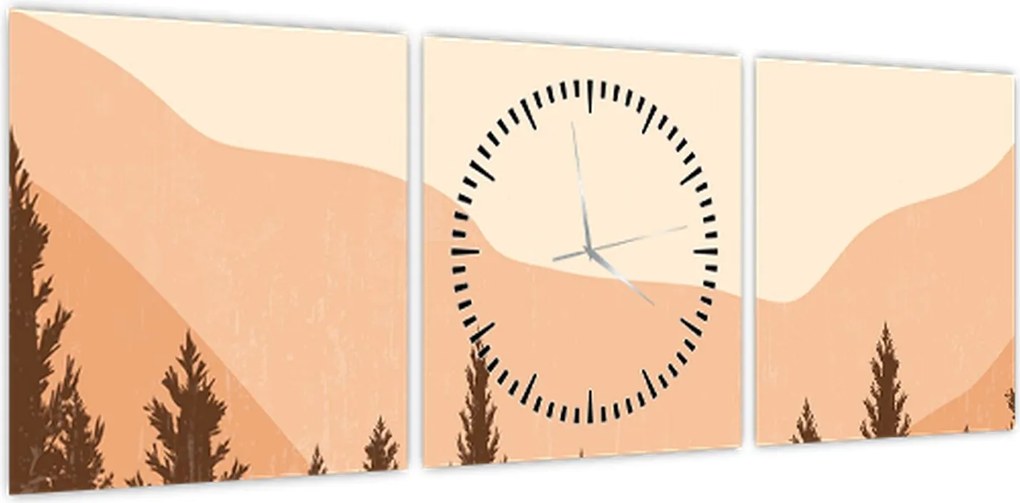 Obraz - Vintage van N⁰2 (z zegarem) (90x30 cm)