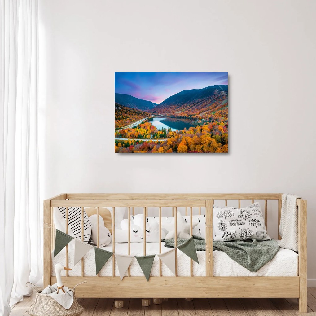 Obraz na szkle - White Mountain, New Hampshire, USA (70x50 cm)