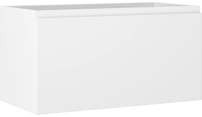 Mexen Orio szafka łazienkowa podumywalkowa 90 cm, 1 szuflada, biała mat - 91A10-09047-1-BF01