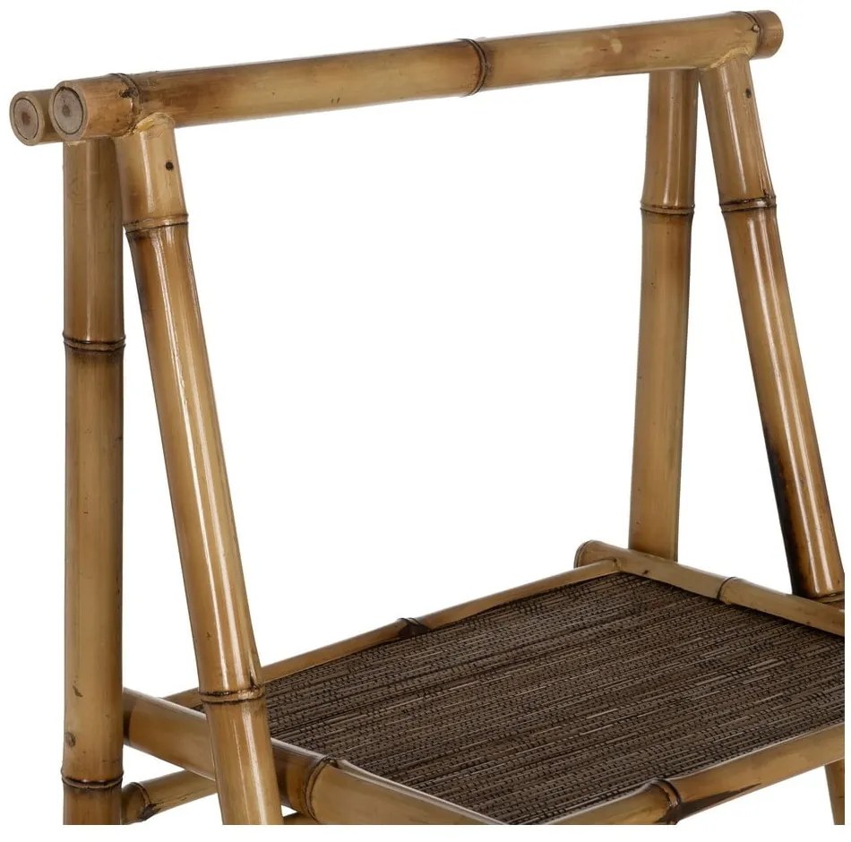 Bambusowy regał w naturalnym kolorze 48x152x50 cm Manali – Ixia