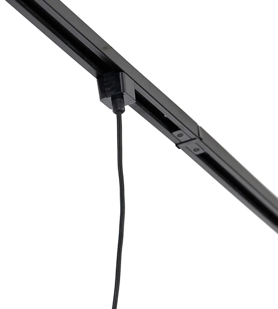 Lampa wisząca z zawieszeniem szynowym czarna - Cavalux Nowoczesny Oswietlenie wewnetrzne