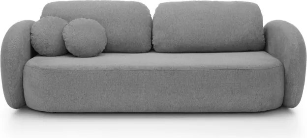 Sofa OLIO z funkcja spania i pojemnikiem SZARY ARAGON 72