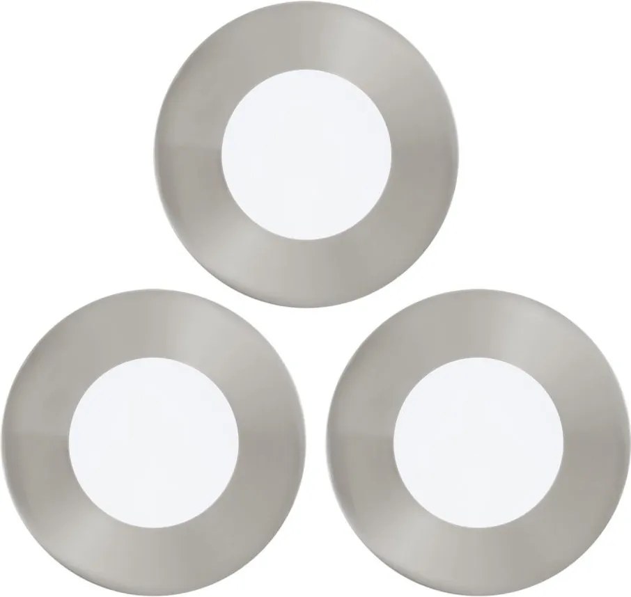 Eglo 94734 - ZESTAW 3x LED oprawa wpuszczana sufitowa FUEVA LED/2,7W/230V