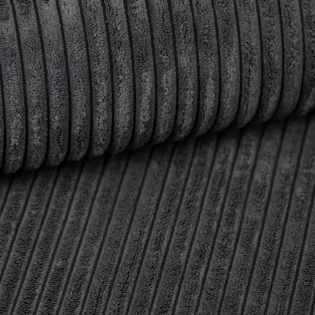 Narożnik w kształcie U SMART COSARO 295x140 cm, ciemnoszary